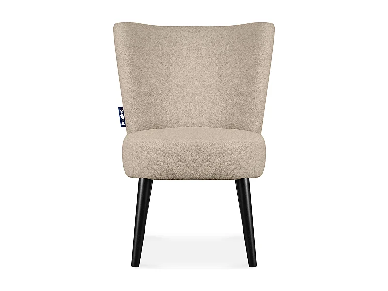 Einzelsessel - Beige/Schwarz - APPA