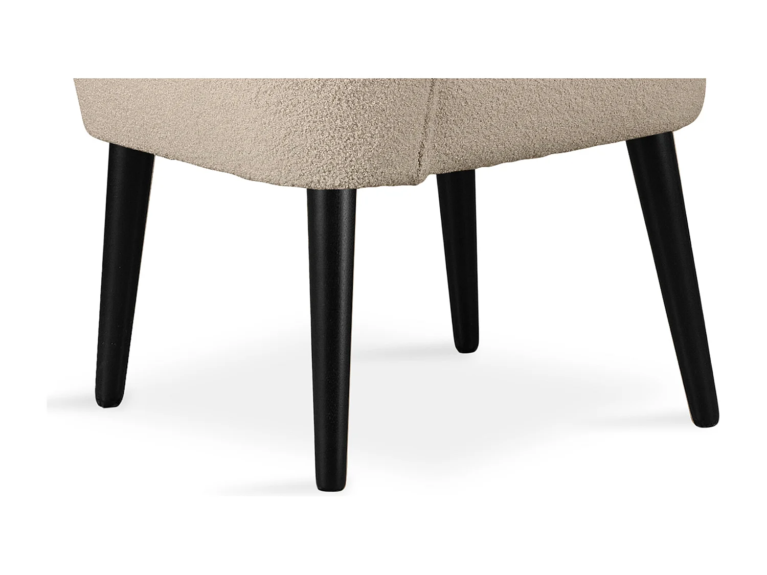 Einzelsessel - Beige/Schwarz - APPA