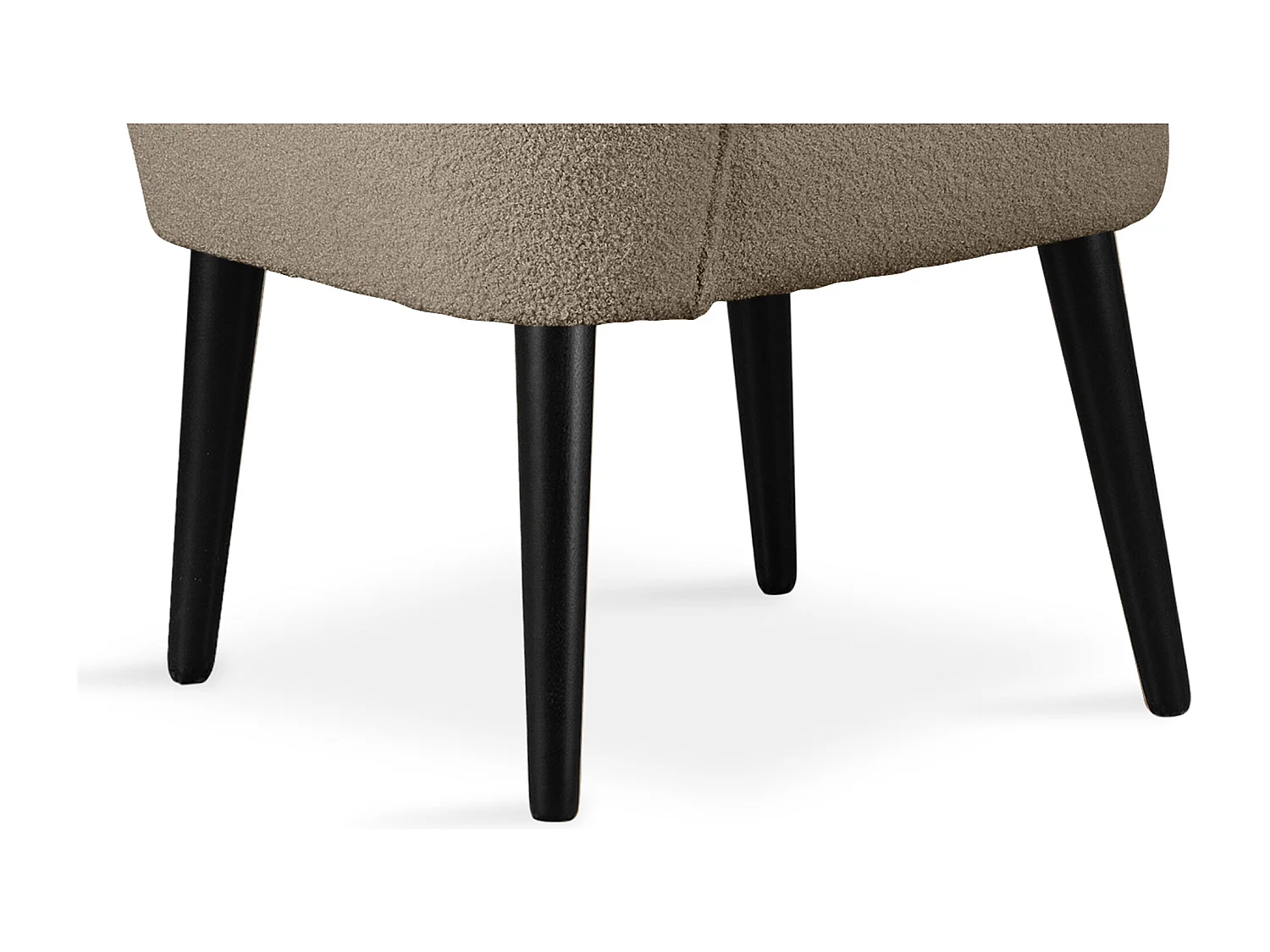 Einzelsessel - Hellbraun/Schwarz - APPA