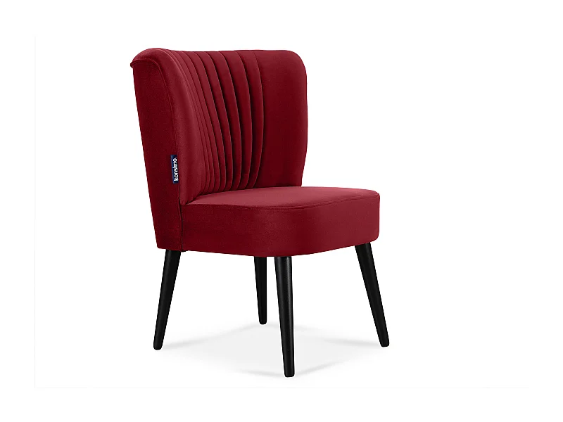 Einzelsessel - Kastanienbraun/Schwarz - DUCO