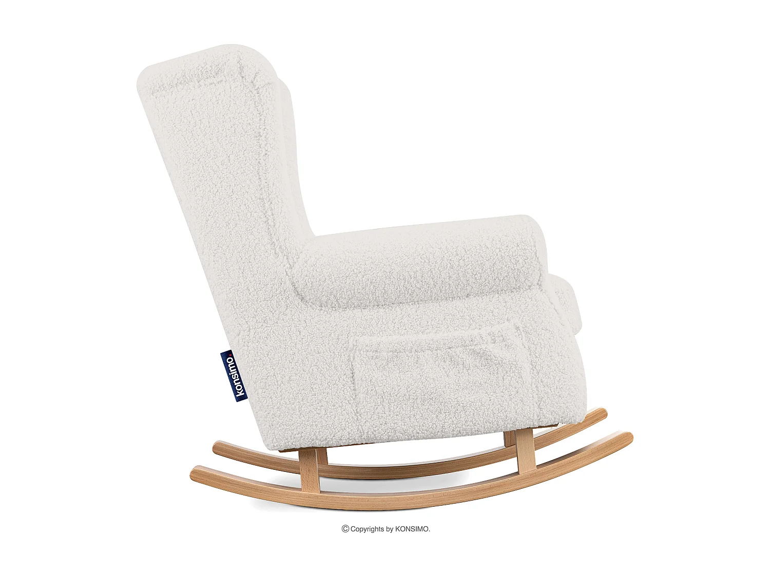 Schaukelsessel - Weiß - TULES