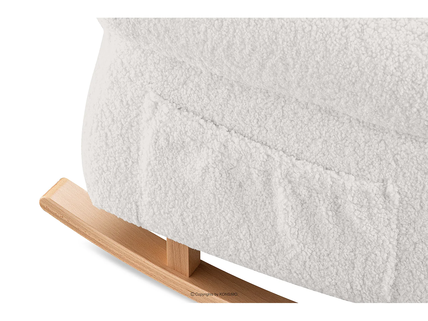 Schaukelsessel - Weiß - TULES