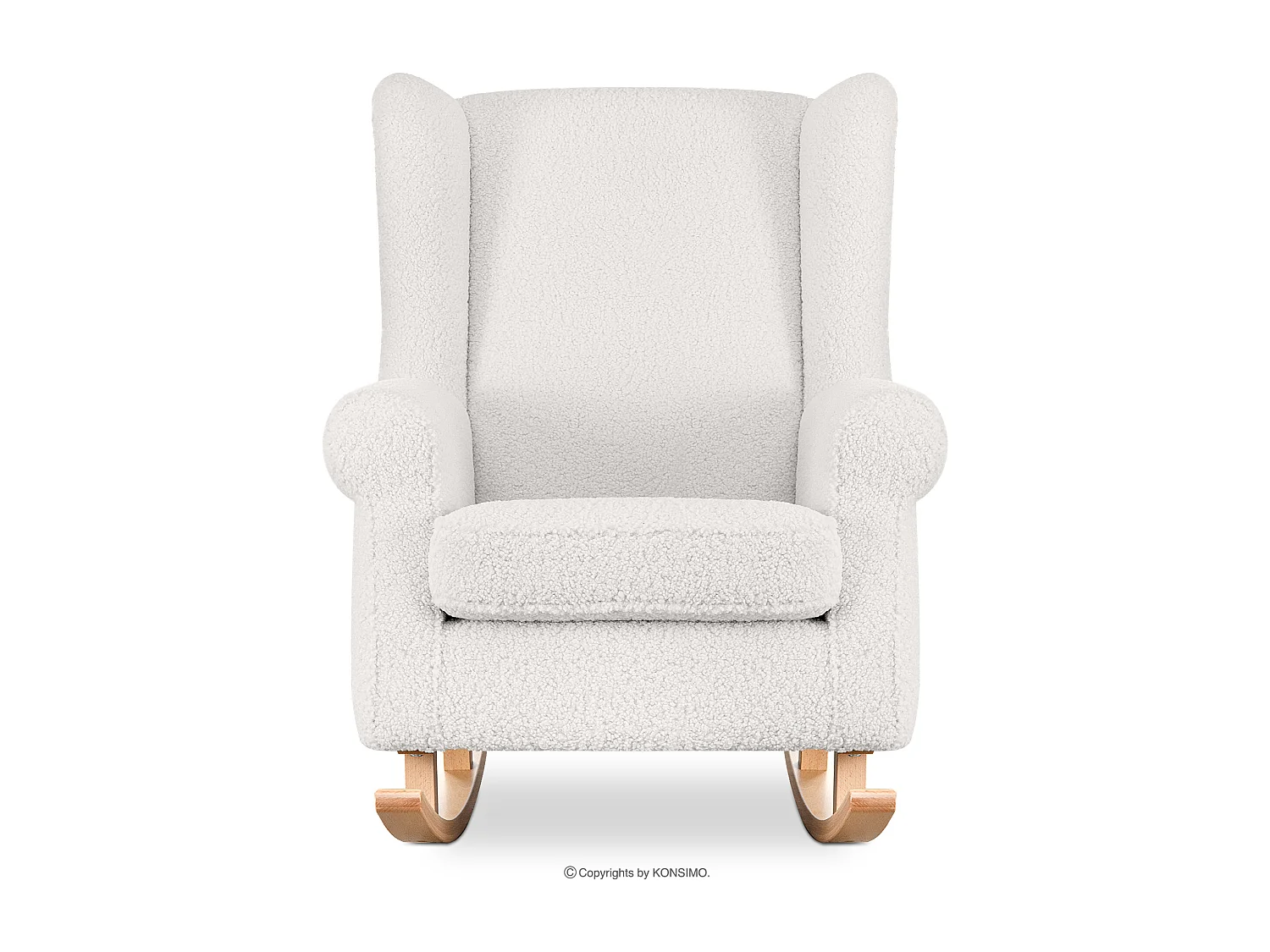 Schaukelsessel - Weiß - TULES