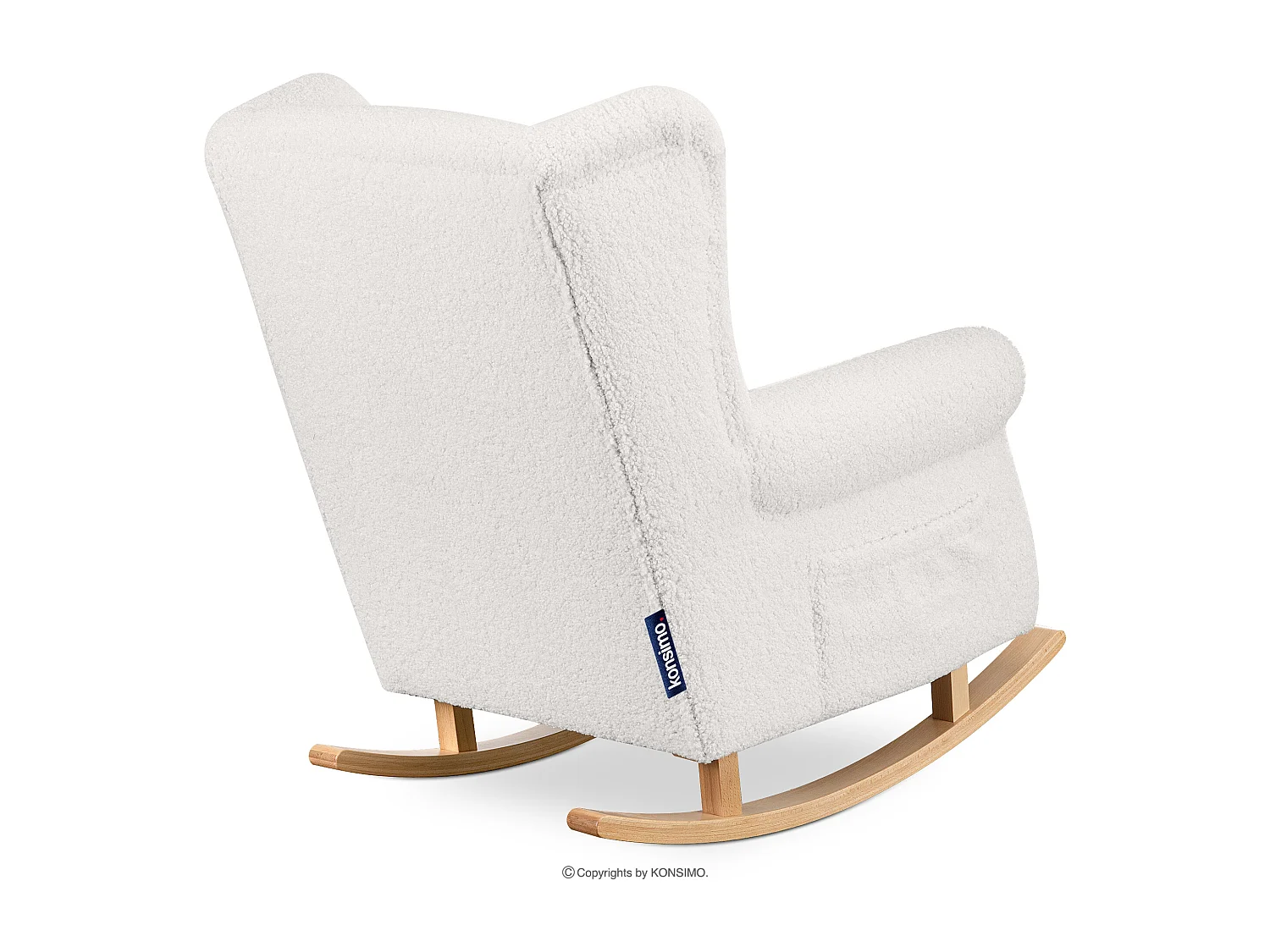 Schaukelsessel - Weiß - TULES