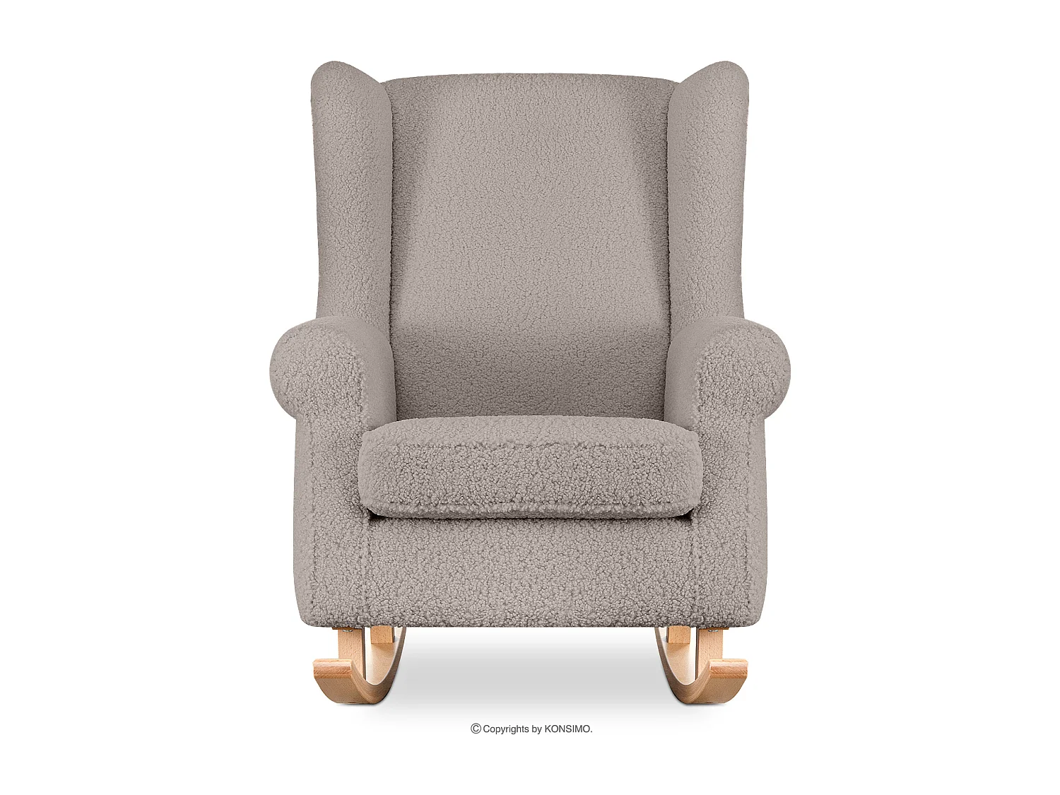 Schaukelsessel - Beige - TULES