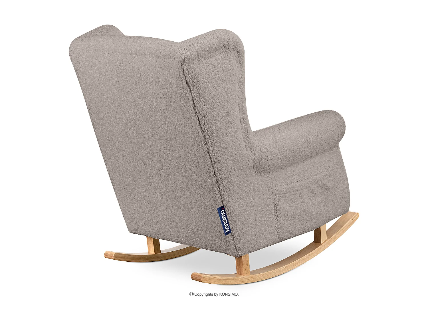 Schaukelsessel - Beige - TULES