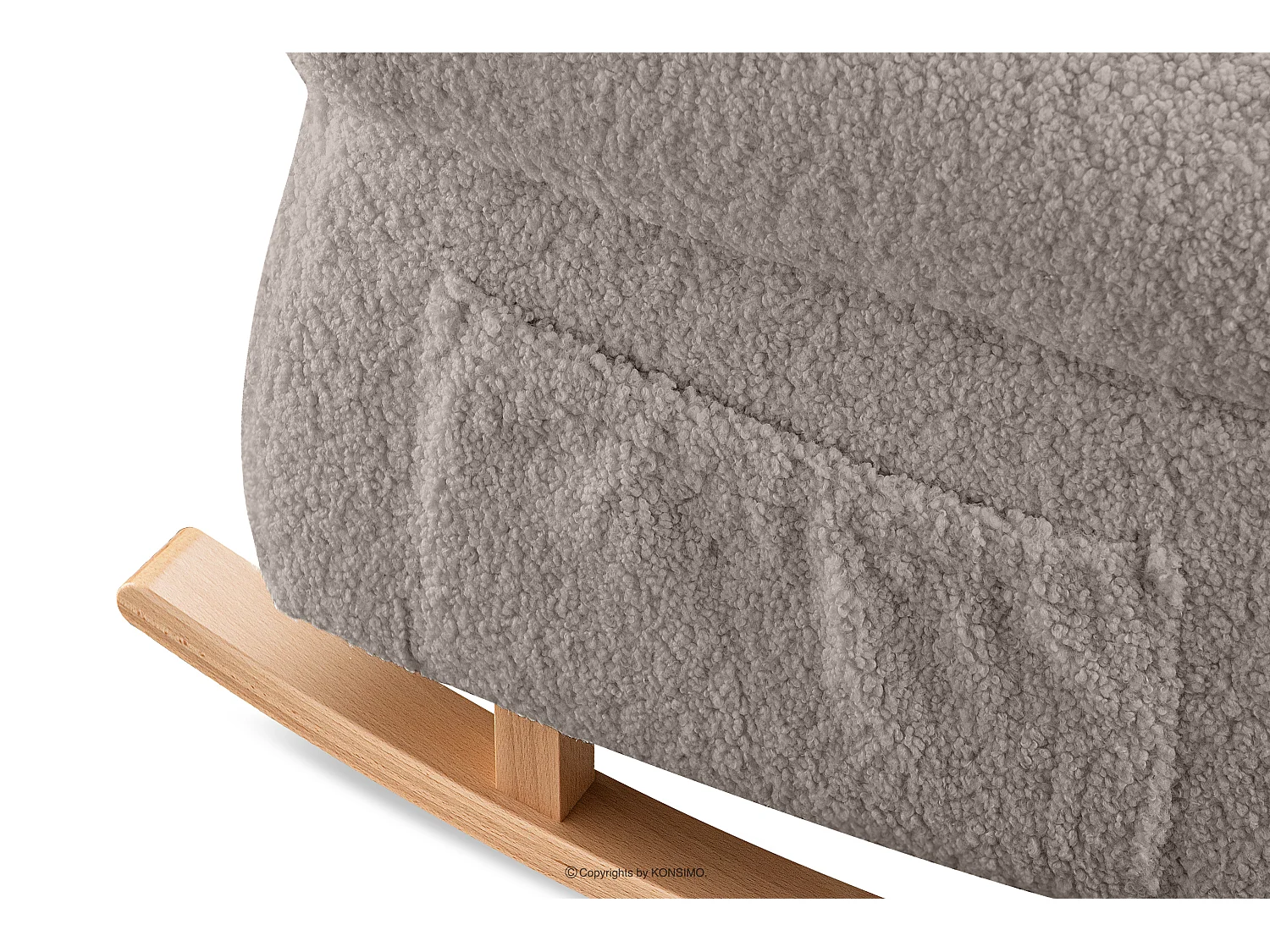 Schaukelsessel - Beige - TULES