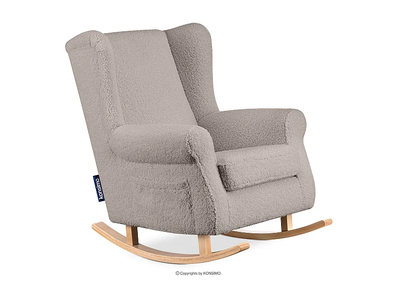 Schaukelsessel - Beige - TULES