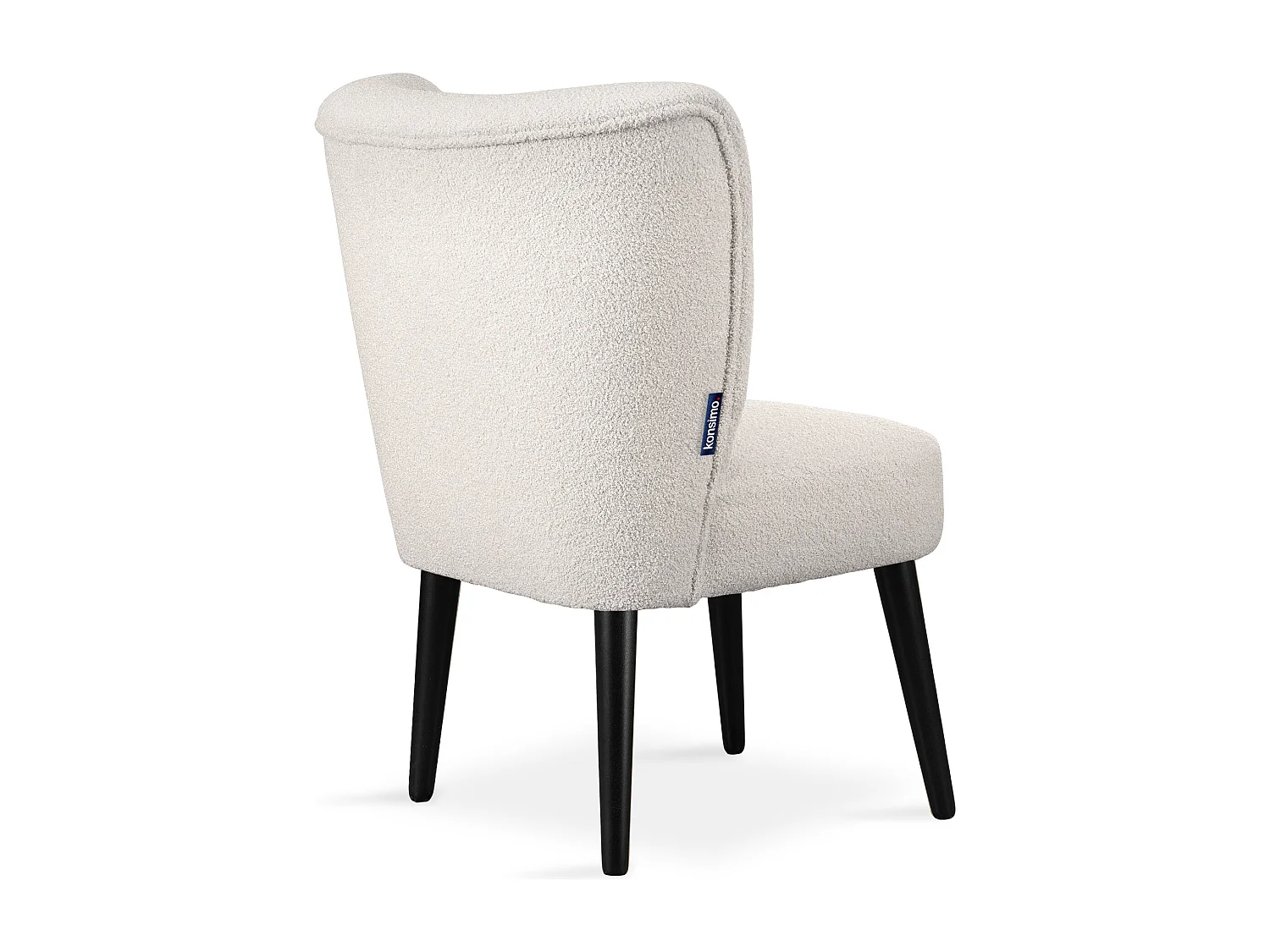 Einzelsessel - Creme/Schwarz - APPA