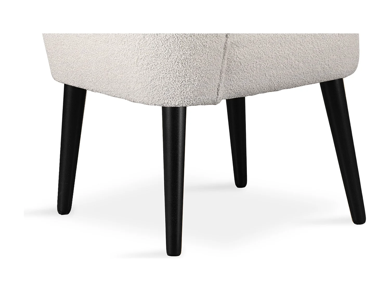 Einzelsessel - Creme/Schwarz - APPA