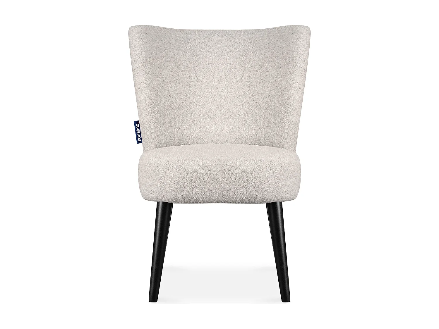 Einzelsessel - Creme/Schwarz - APPA