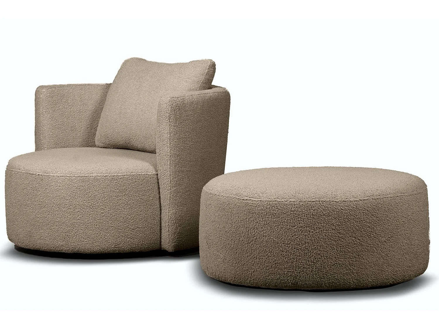 Drehsessel - Graubeige - RAGGI