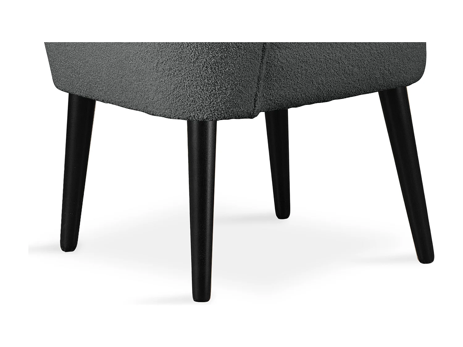 Einzelsessel - Dunkelgrau/Schwarz - APPA