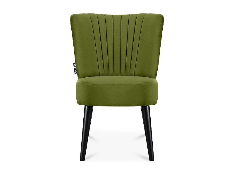 Einzelsessel - Olive/Schwarz - DUCO