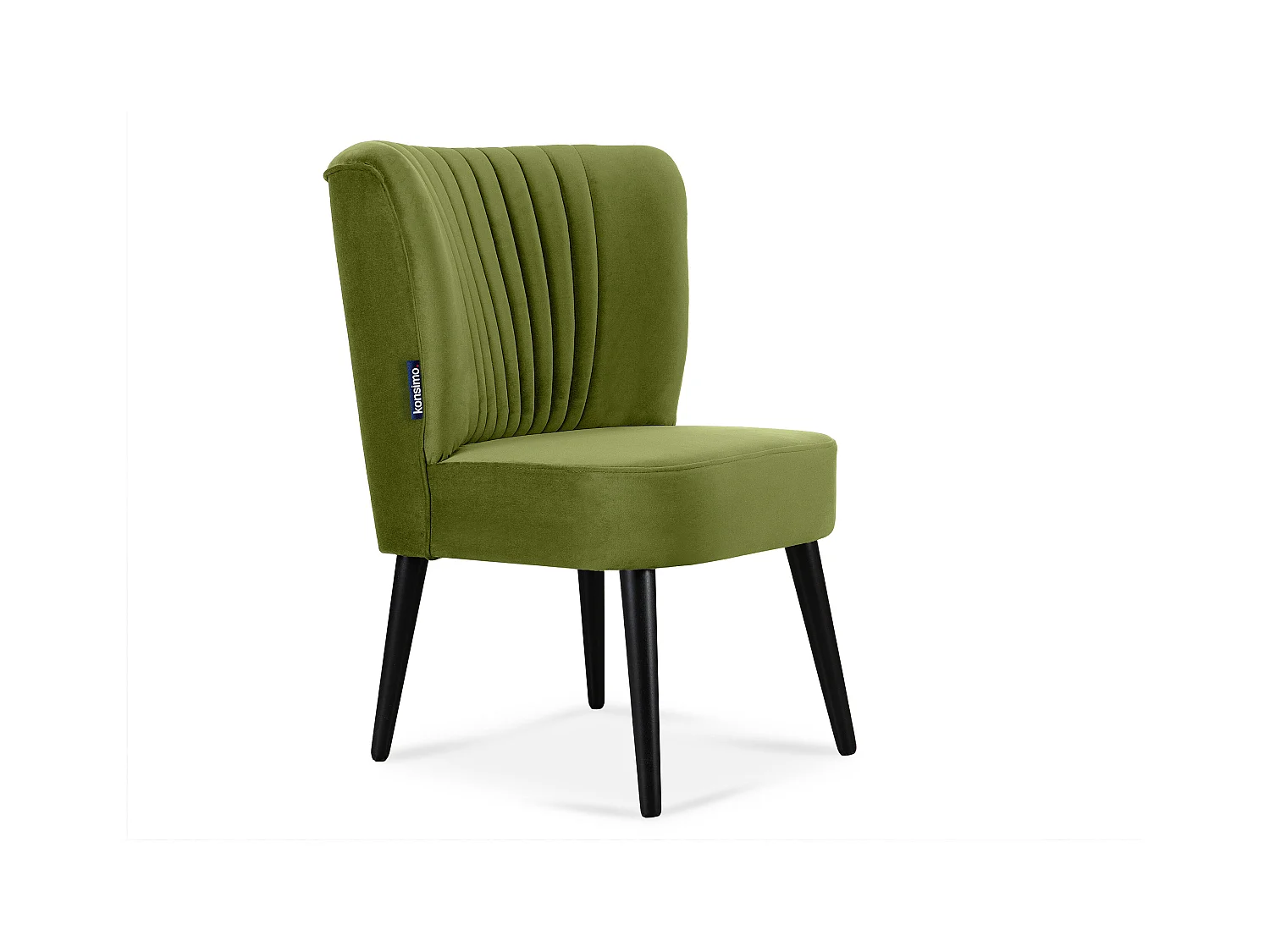 Einzelsessel - Olive/Schwarz - DUCO