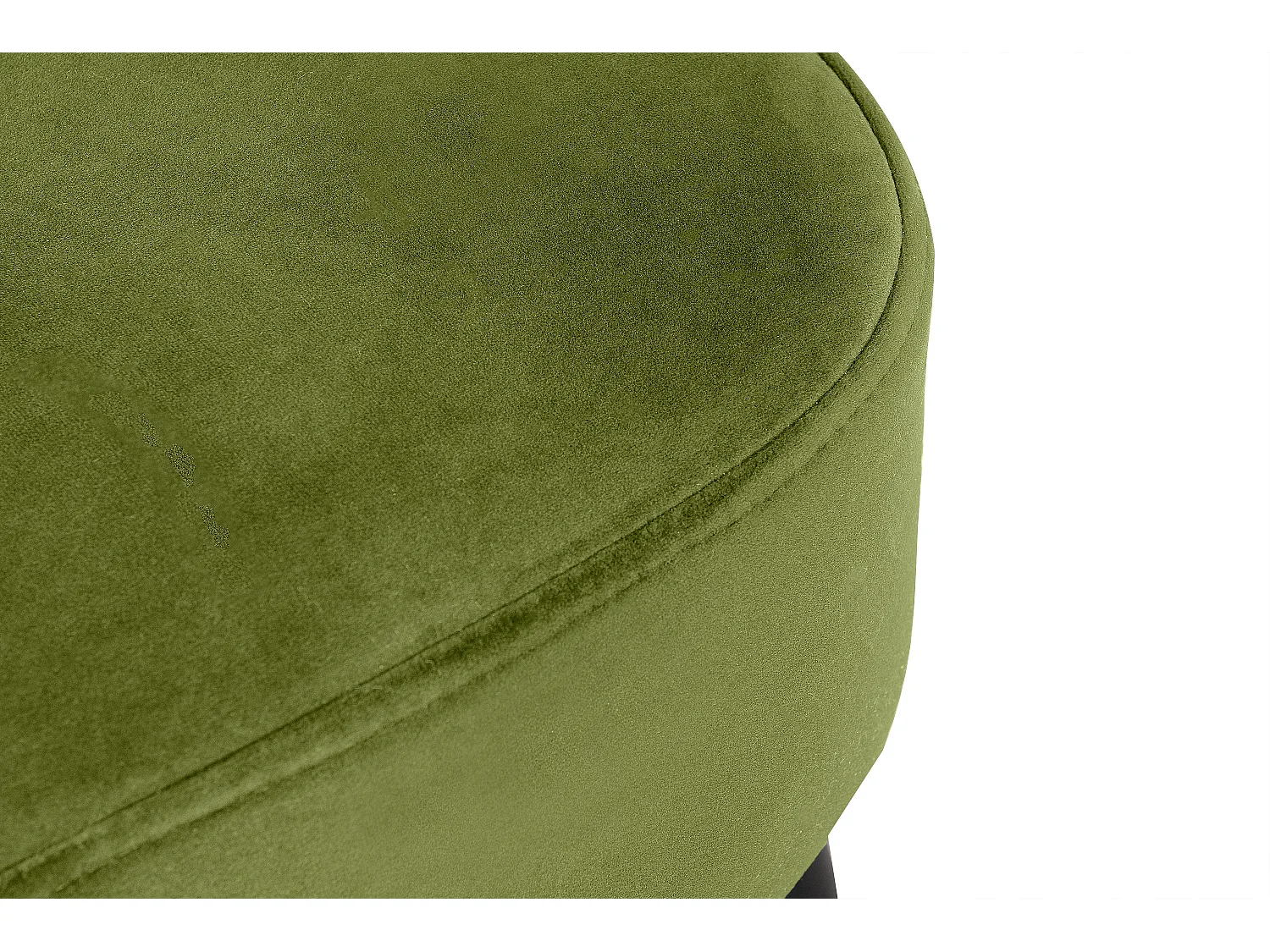 Einzelsessel - Olive/Schwarz - DUCO