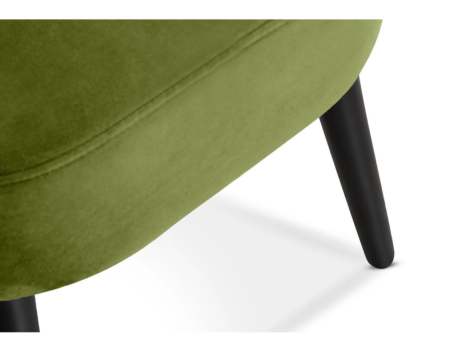 Einzelsessel - Olive/Schwarz - DUCO