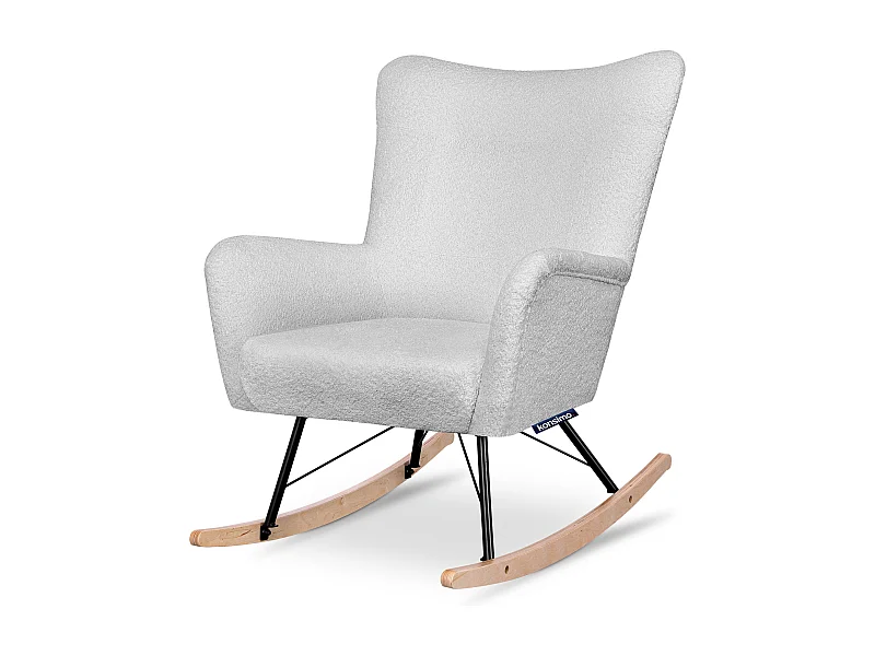 Schaukelsessel - Hellgrau - ADDUCTI
