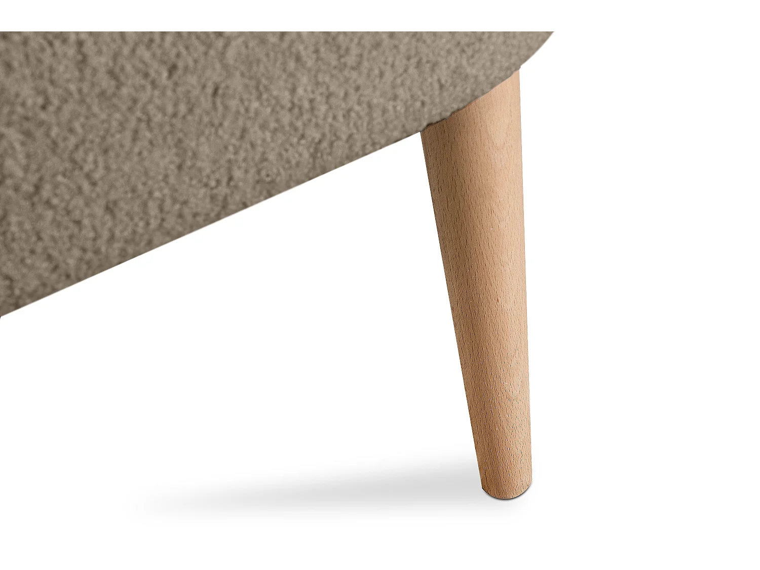 Einzelsessel - Hellbraun/Buche Dekor - APPA