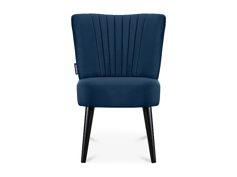 Einzelsessel - Marineblau/Schwarz - DUCO