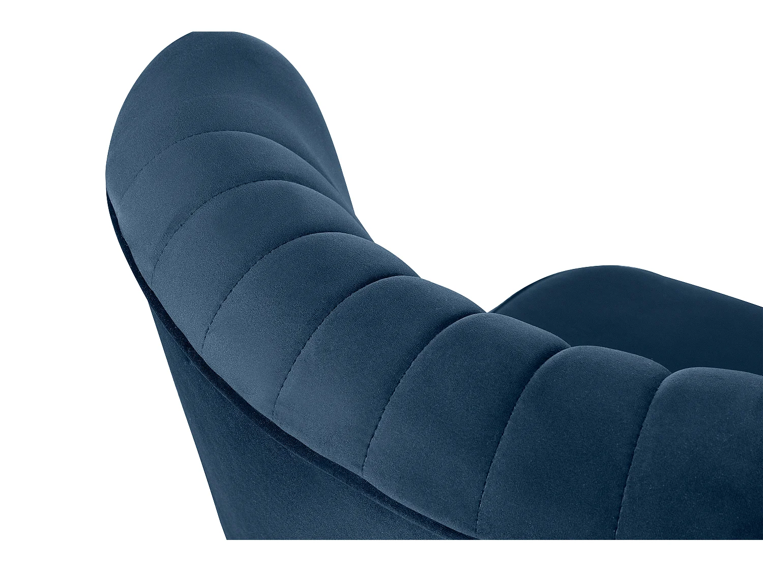 Einzelsessel - Marineblau/Schwarz - DUCO