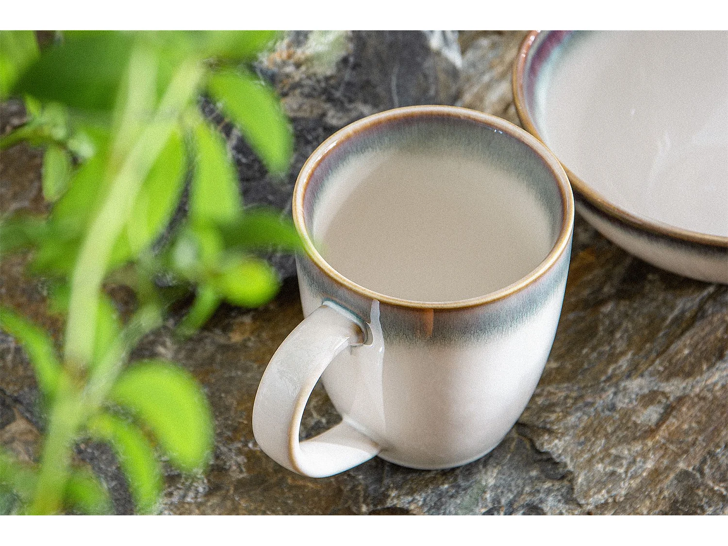 Frühstücksset 6 Personen 12-tlg - mehrfarbig - FREJA