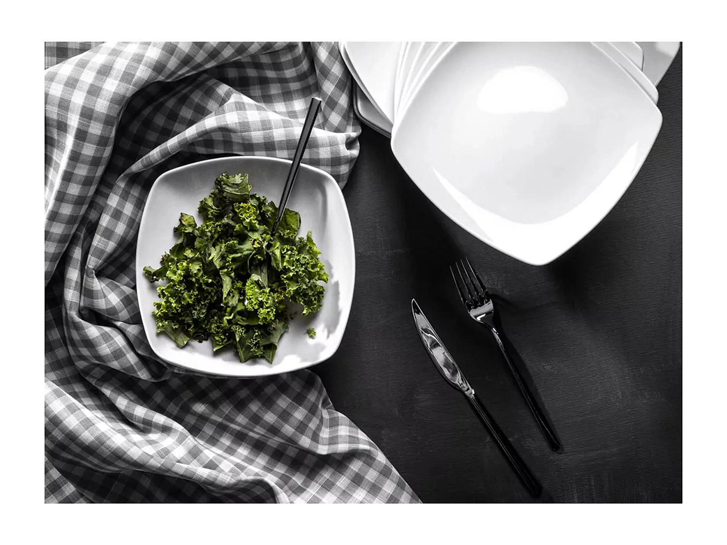 Tafelservice Kaffeeservice 12Pers 60-tlg - weiß - CARLINA