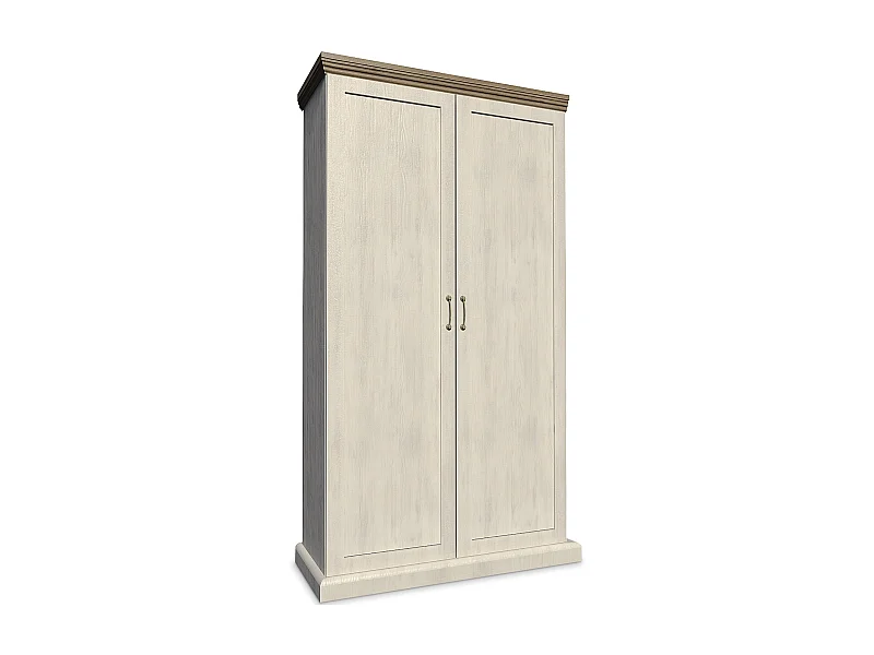 Kleiderschrank - Cremeweiß - ARVEN
