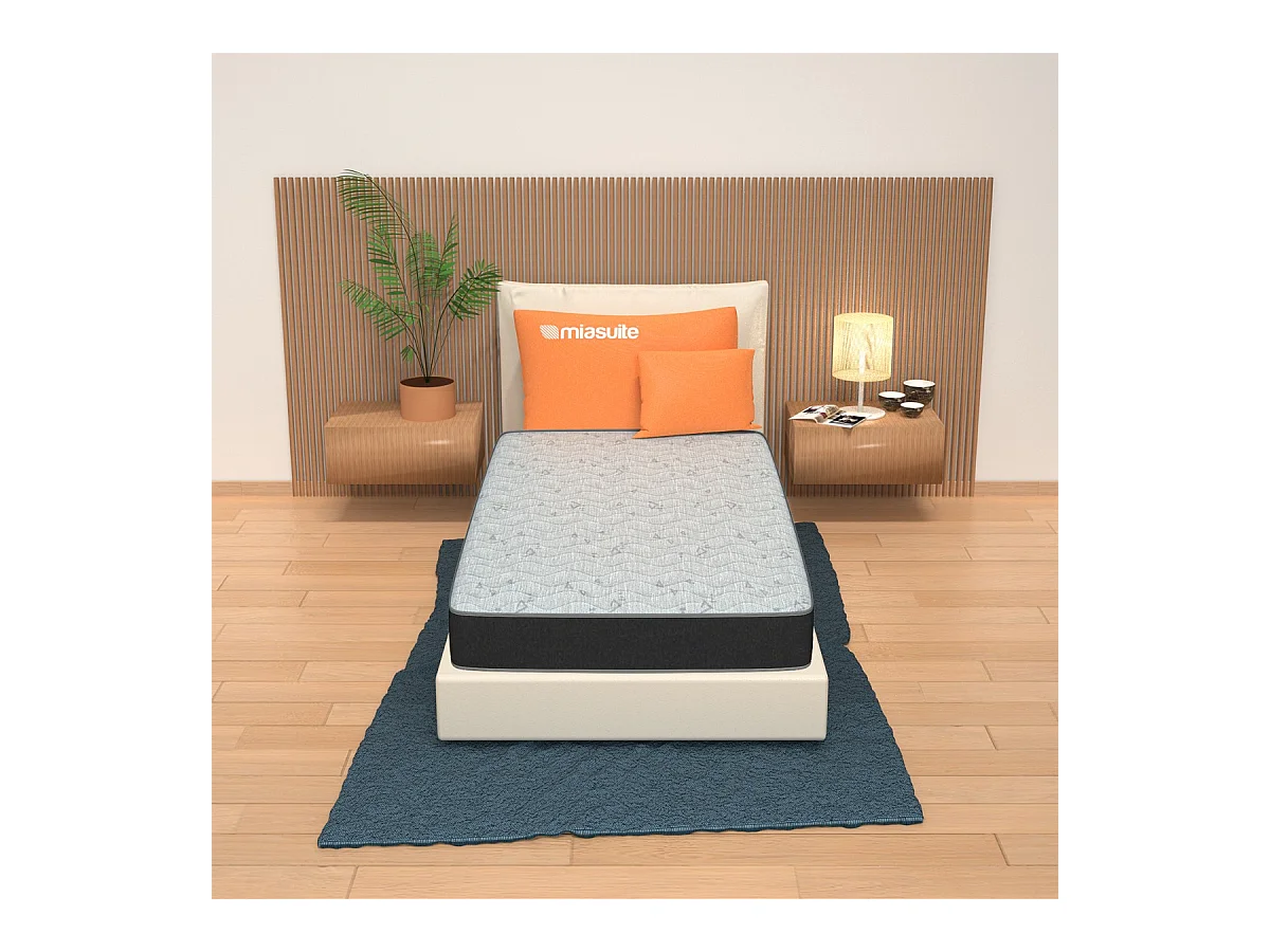 Matelas 80x200 Hauteur 22 cm - en Waterfoam, orthopédique, indéformable | Summit