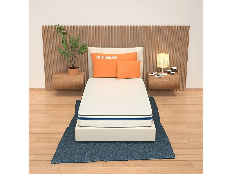 Matelas Memory Foam 80x200, hauteur 22 cm - Orthopédique | Easy
