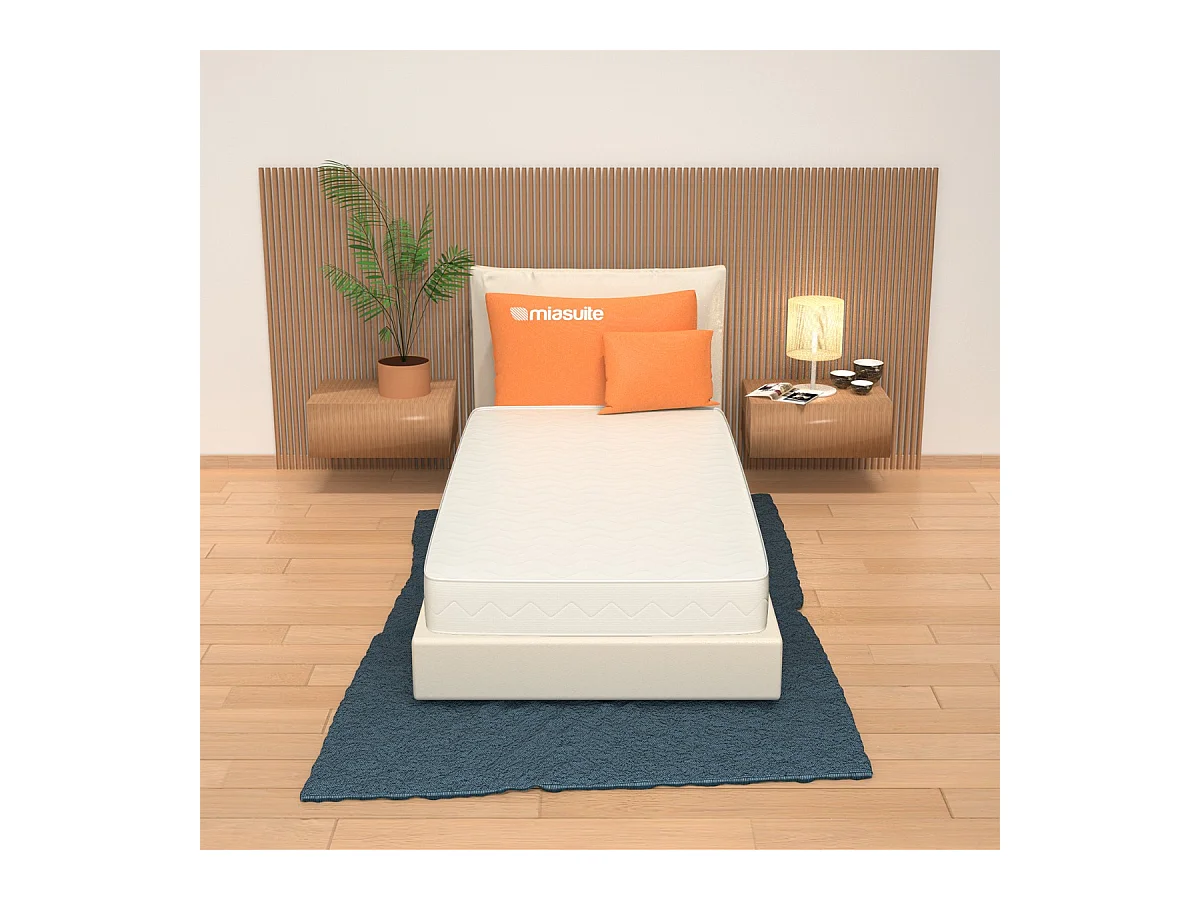 Matelas 80x190 Hauteur 16 cm - en Waterfoam, orthopédique, indéformable | Smart
