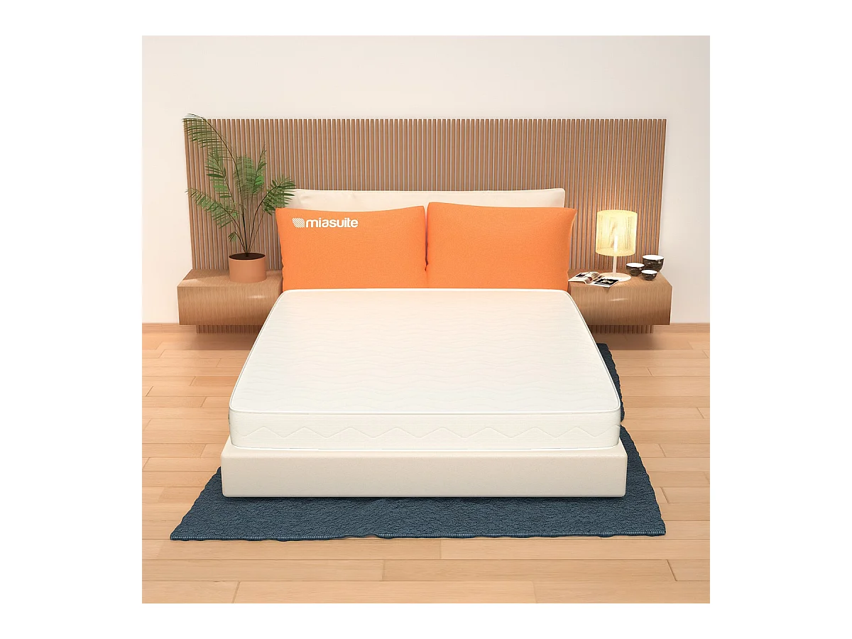 Matelas 160x190 Hauteur 16 cm - en Waterfoam, orthopédique, indéformable | Smart