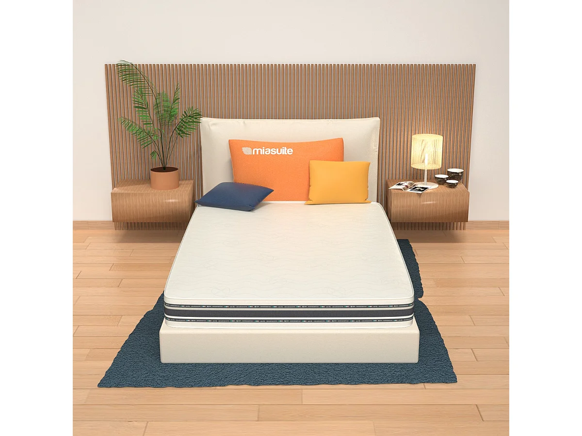 Matratze 120x190 30 cm hoch - Memory, Abziehbar, Bezug Bayscent, atmungsaktiv | Cabrio