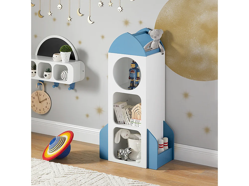 Kinderregal KMB87-W 32 x 120 x 61 cm