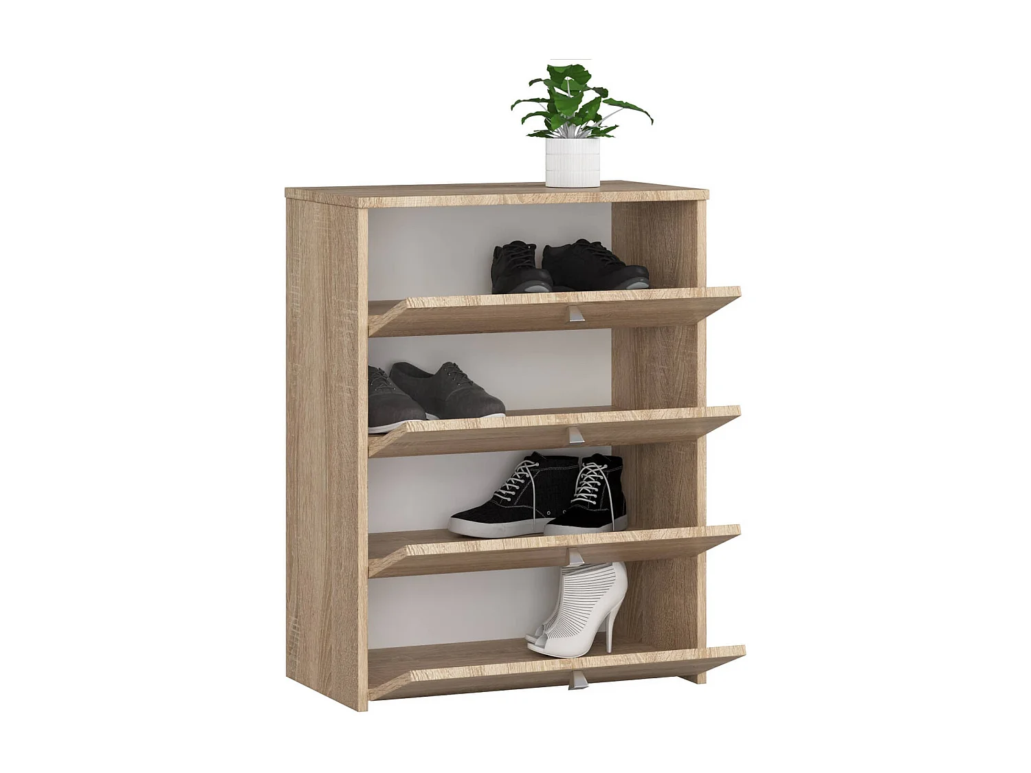 Scarpiera AKORD Sonoma Quercia 60 cm 4 ante 60x33x80 cm