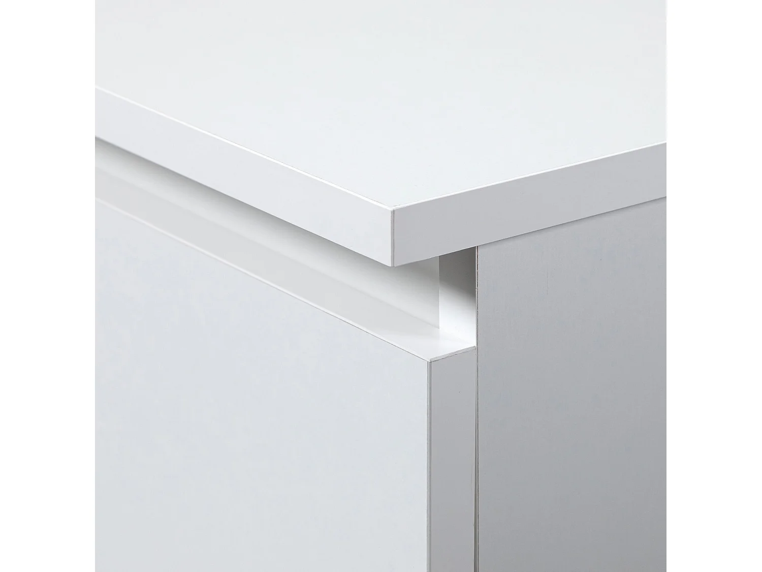 Regał AKORD R80 Biały 80 cm 1 drzwi kolor Biały mat 8 półek 80x35x180 cm