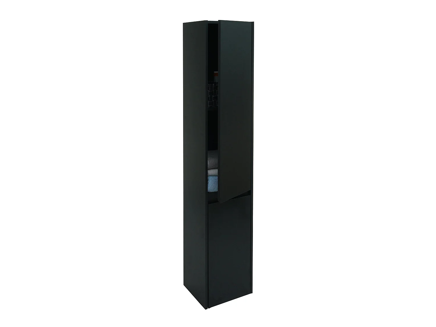 Armoire suspendue MCW-L86,  noir