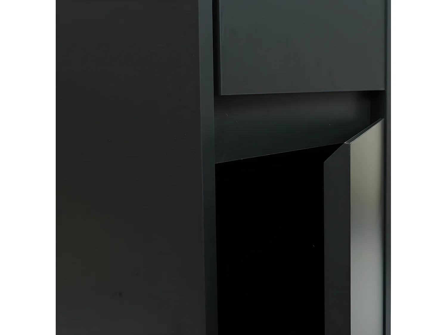 Armoire suspendue MCW-L86,  noir