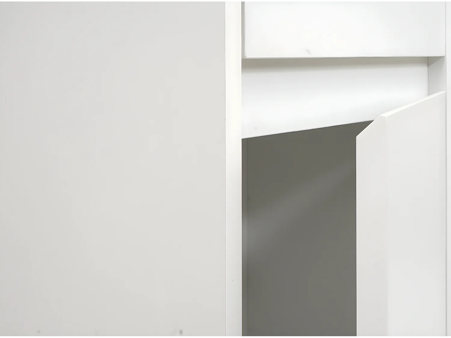 Armoire suspendue MCW-L86,  blanc