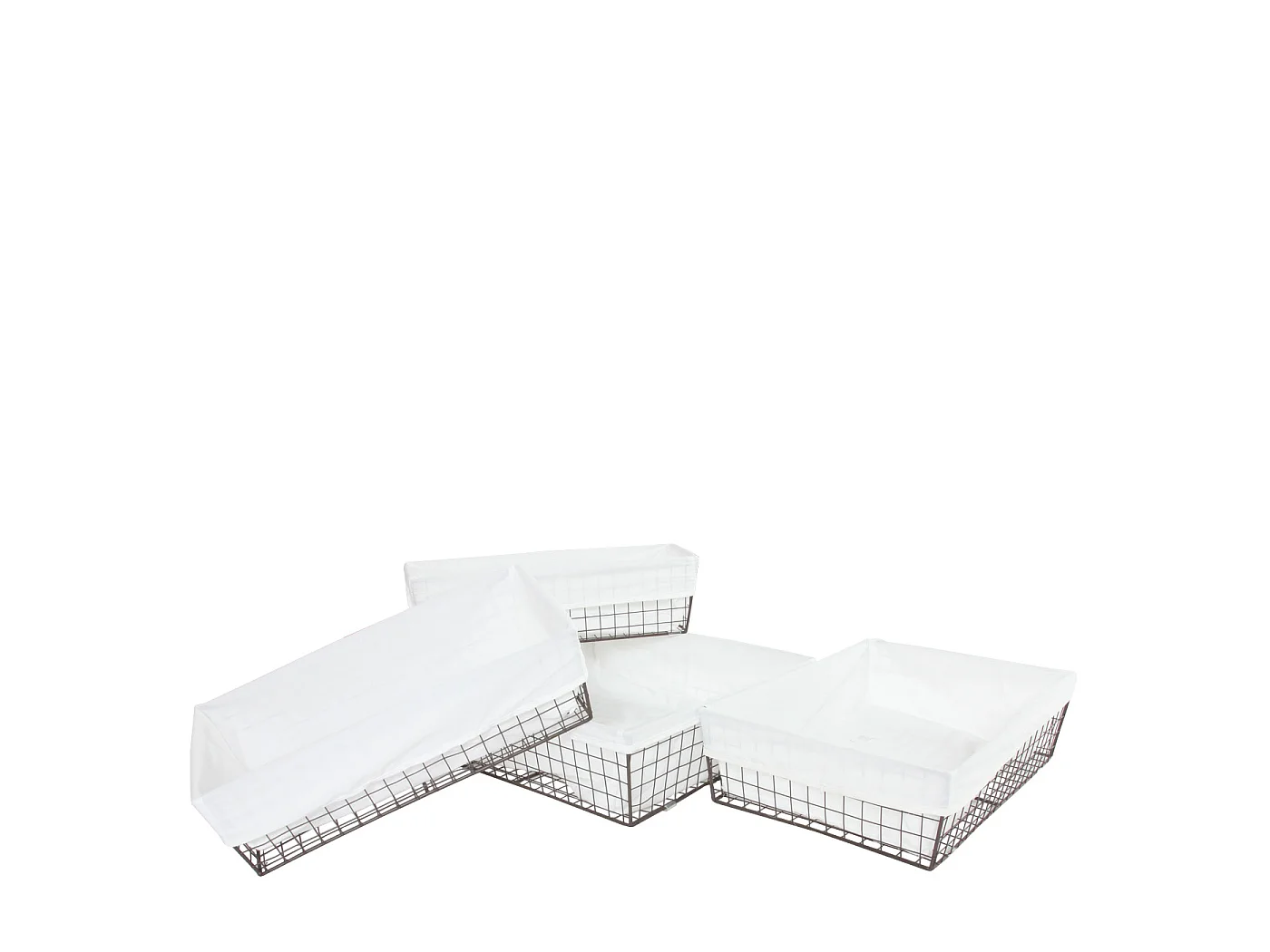 Cesta estante Aarau, (set de 4)