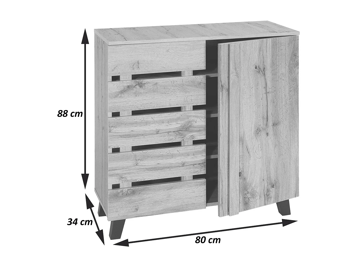 Chest of drawers MCW-M46