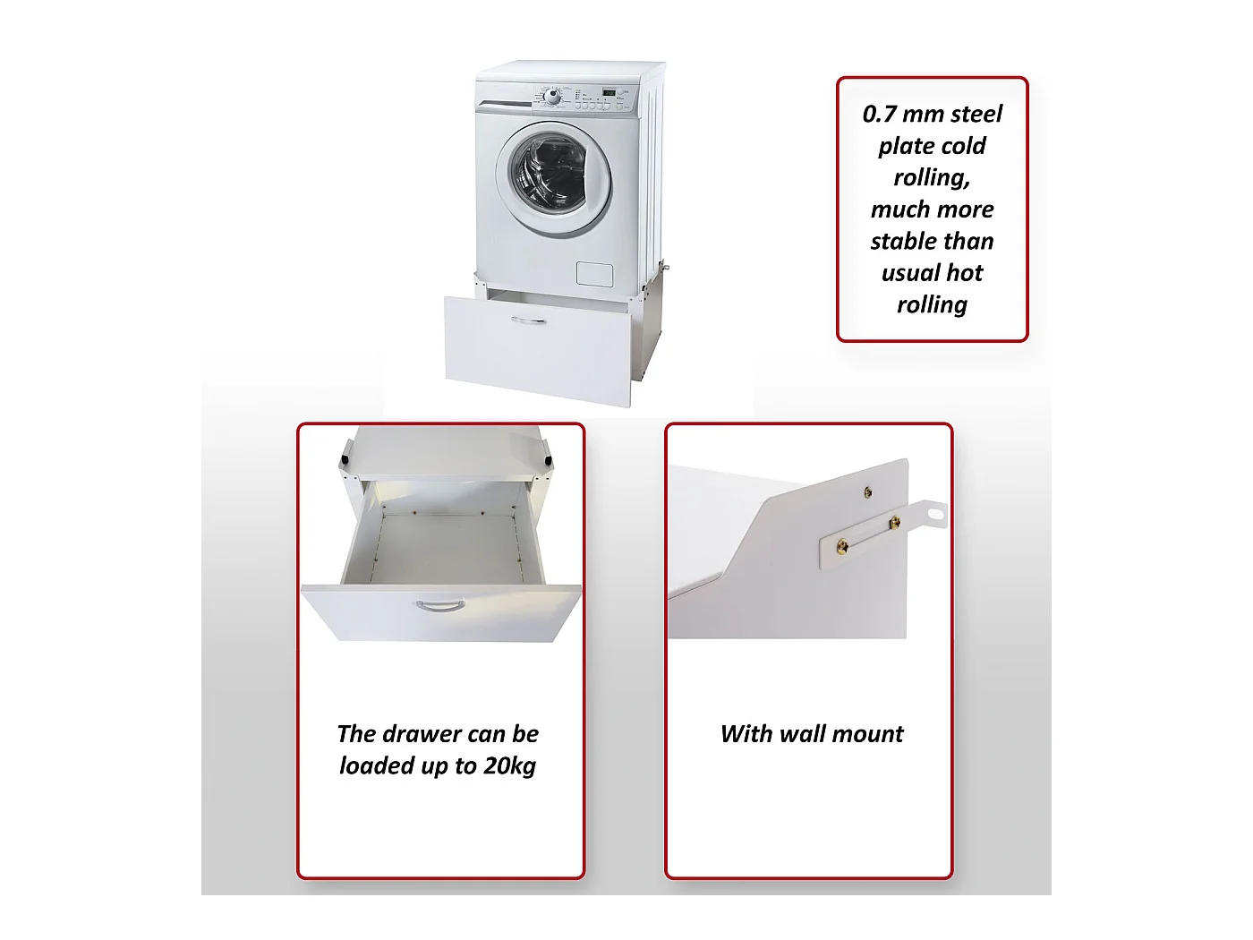 Wasmachine onderkast MCW-E50