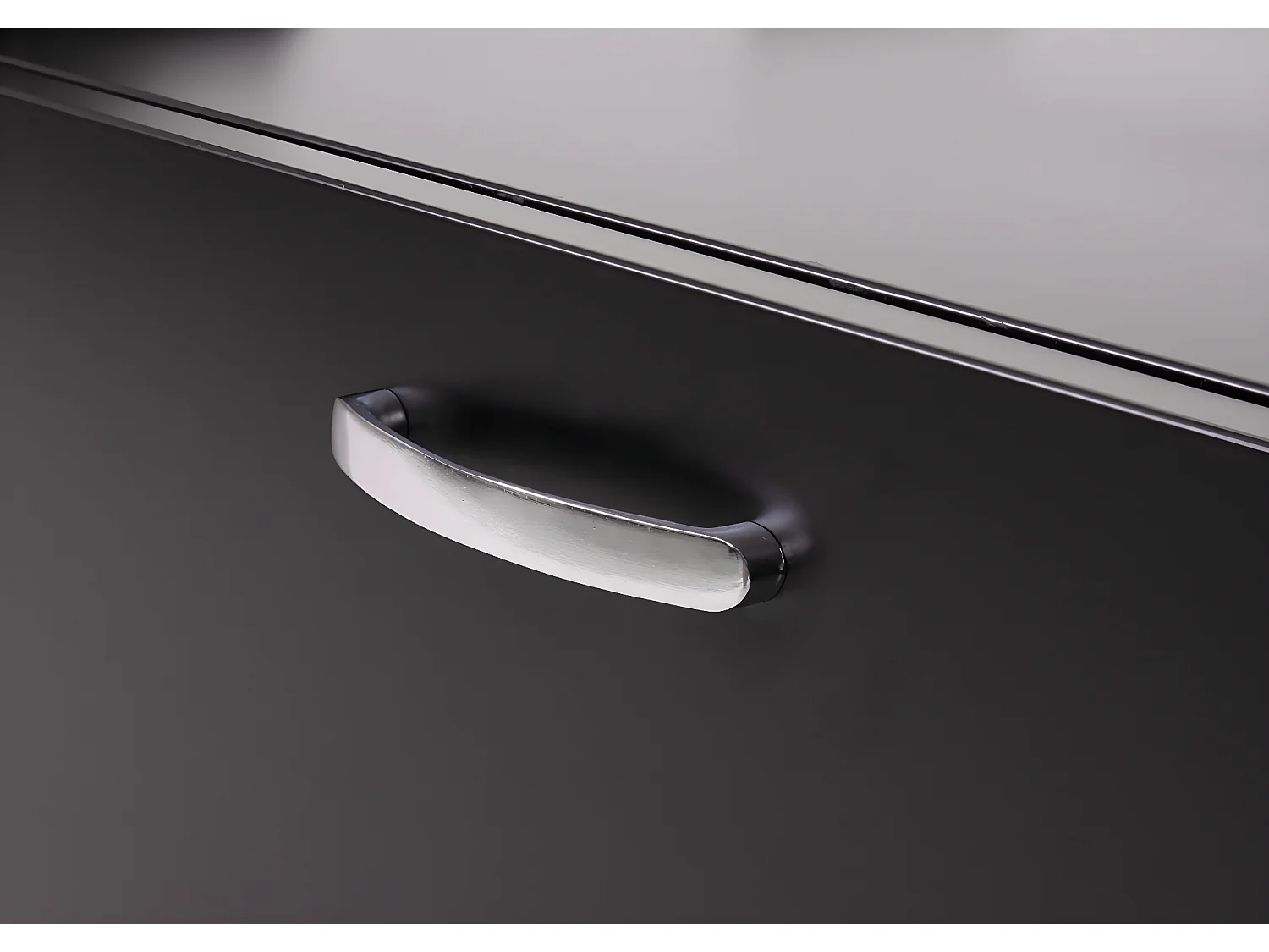 Meuble bas pour machine à laver MCW-E50,  noir