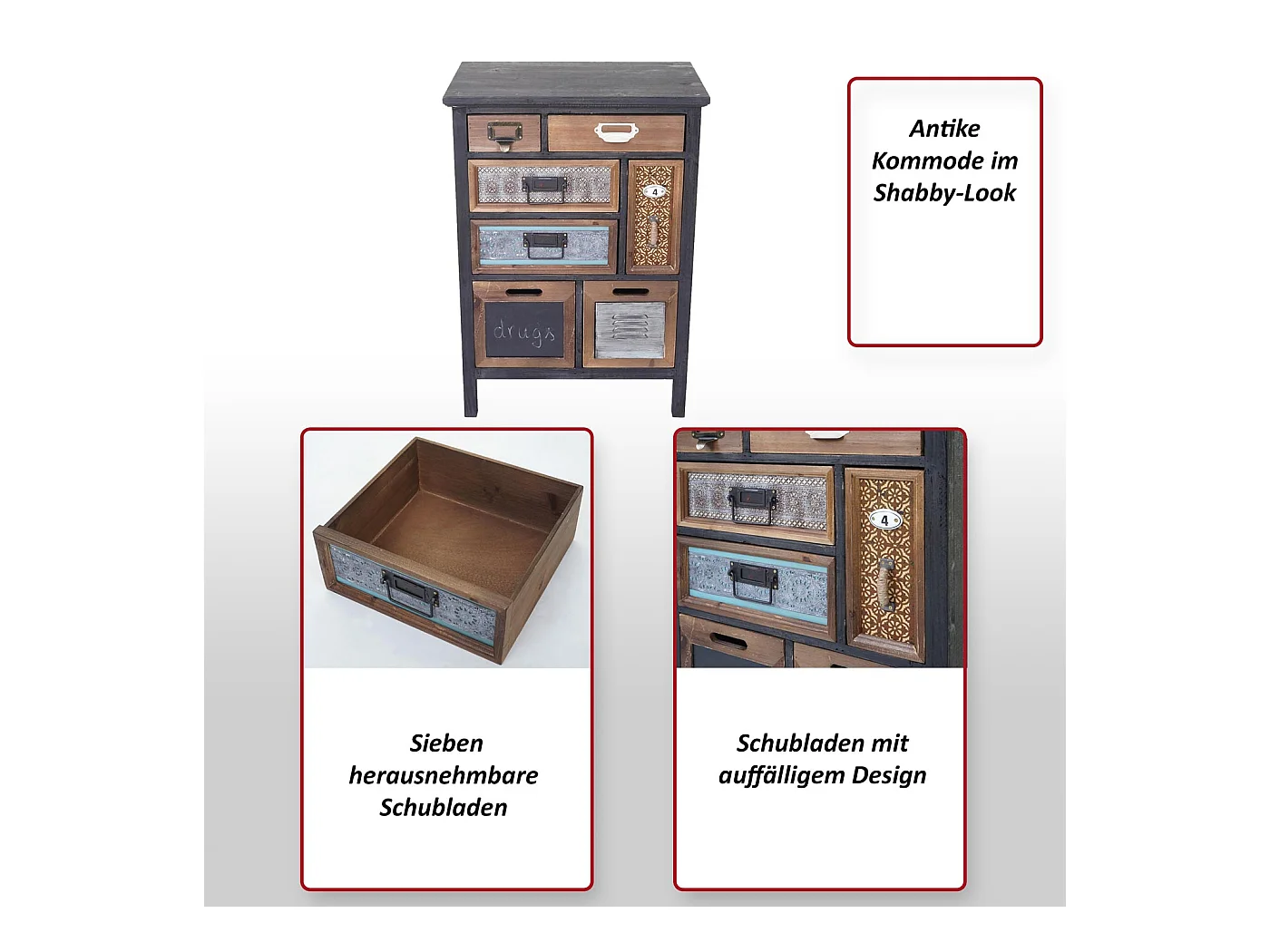 Apothekerskast MCW-A43