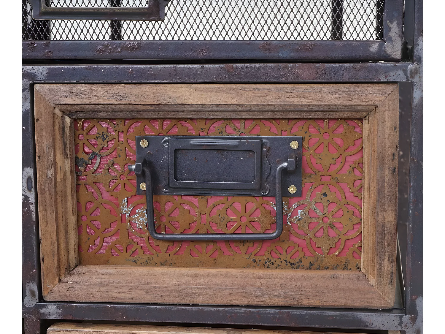 Armario de farmacia MCW-A43 abeto macizo