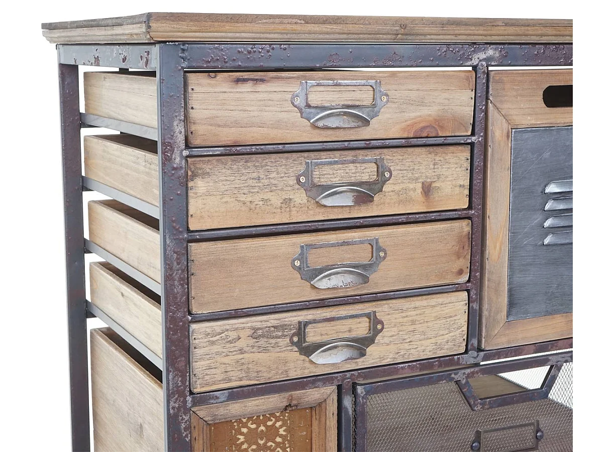 Apothekerskast MCW-A43 Massief sparrenhout