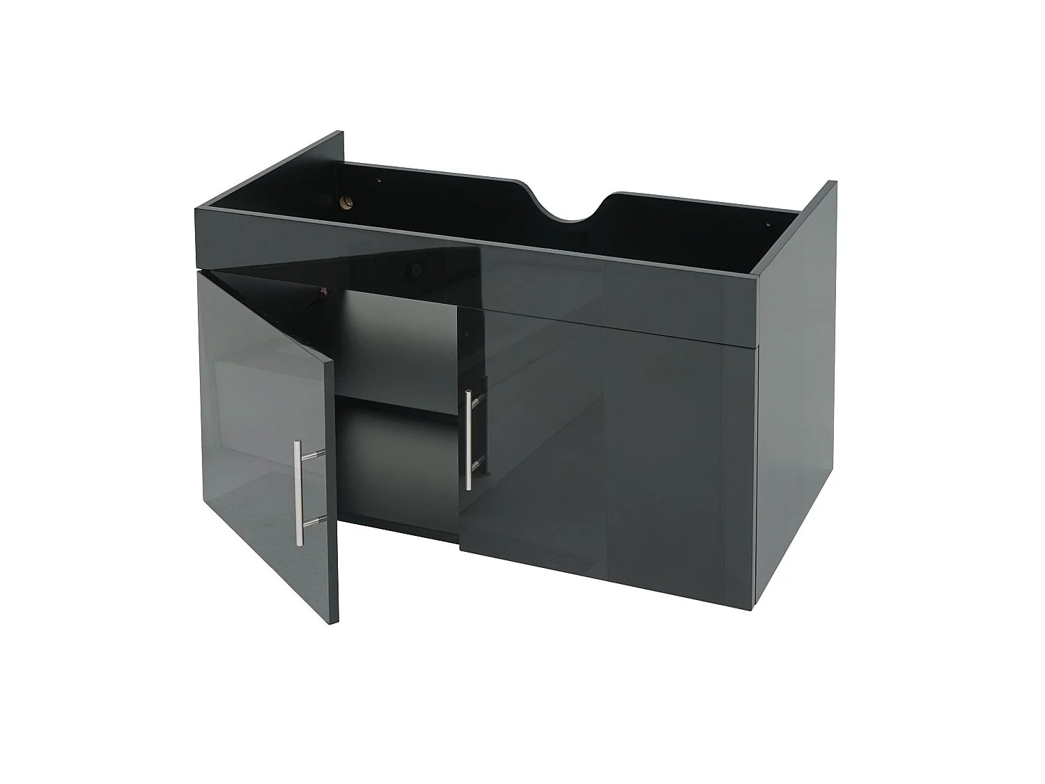 Meuble sous-lavabo MCW-D16,  gris