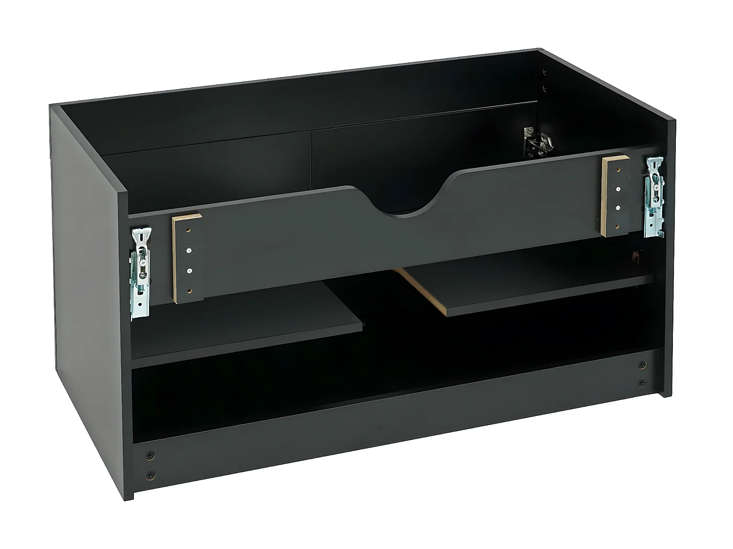 Meuble sous-lavabo MCW-D16,  gris