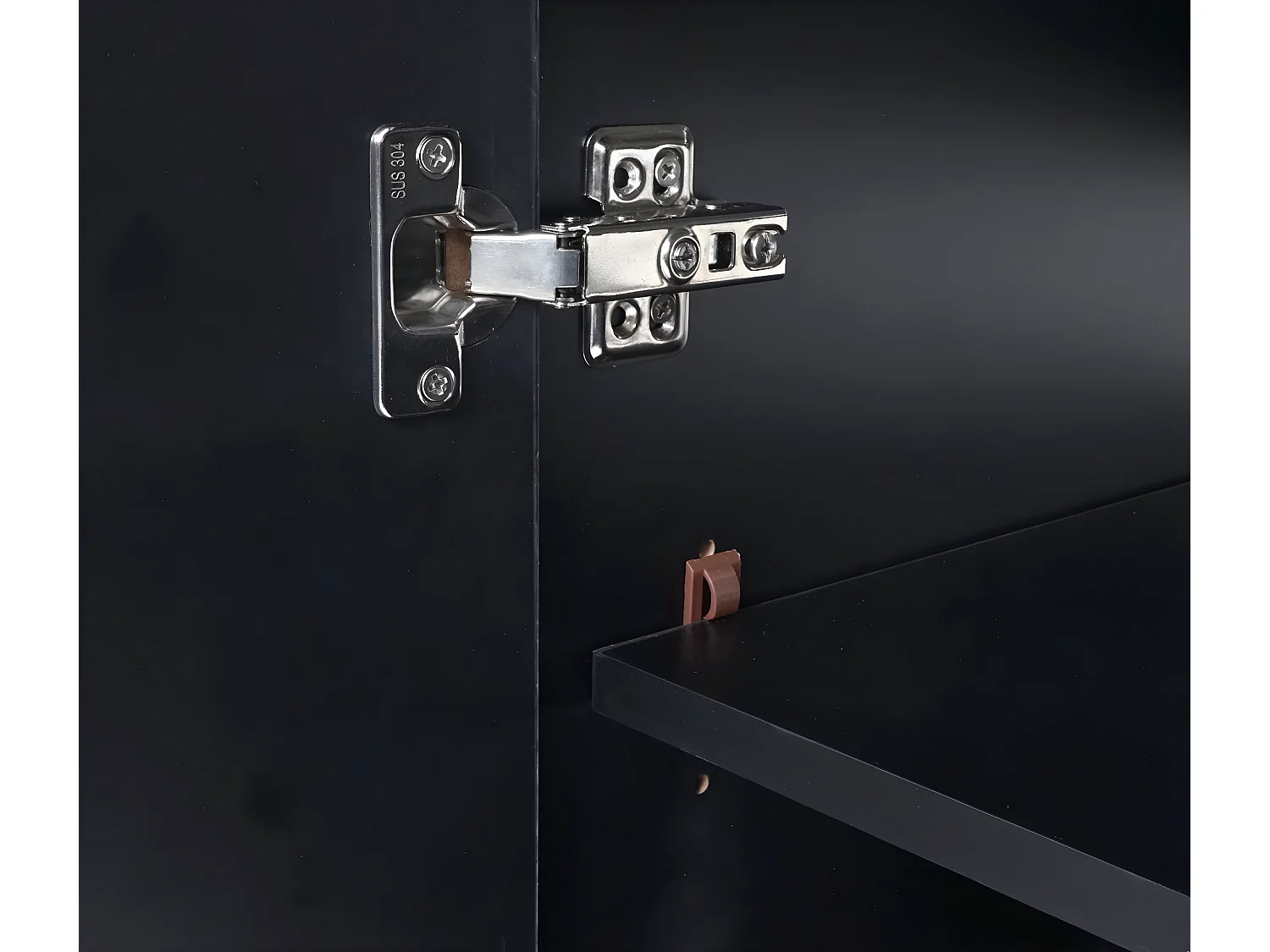 Meuble sous-lavabo MCW-D16,  gris