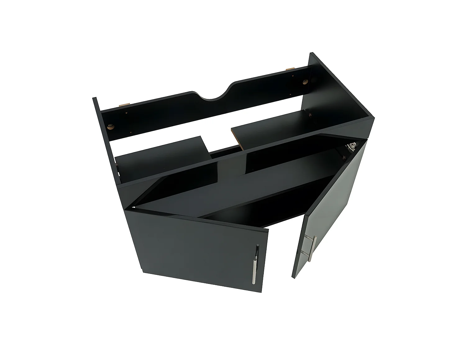 Meuble sous-lavabo MCW-D16,  gris